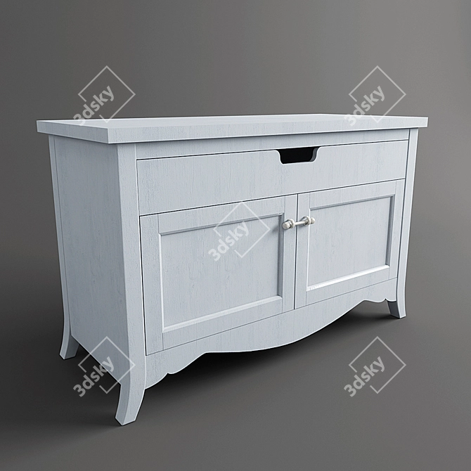 Scandola Chest - Sleek Italian Design 3D model image 1