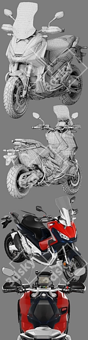 Honda X-Adventure: Ultimate 2016 Ride! 3D model image 3