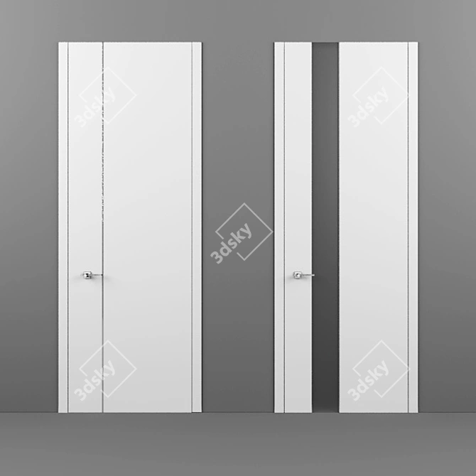 Tokyo Luxury Door Collection 3D model image 3