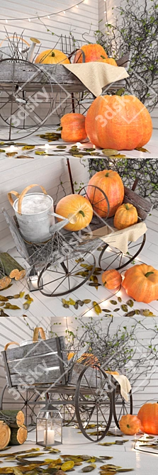 Spooky Halloween Outdoor Decor 3D model image 2