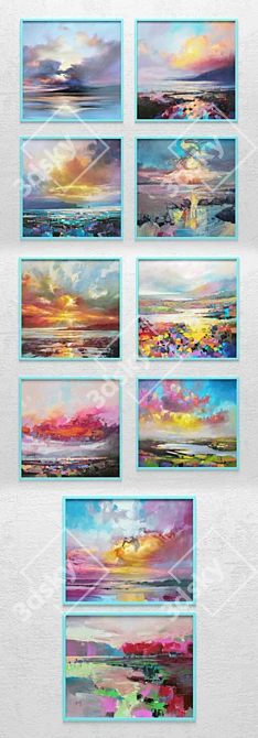 Vibrant Landscapes by Scott Naismith 3D model image 3