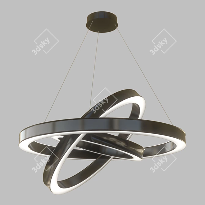 Title: Stary Pendant Light 3D model image 2