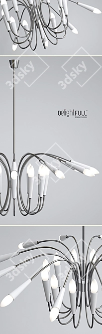 DelightFULL Aretha Suspension Lamp 3D model image 2