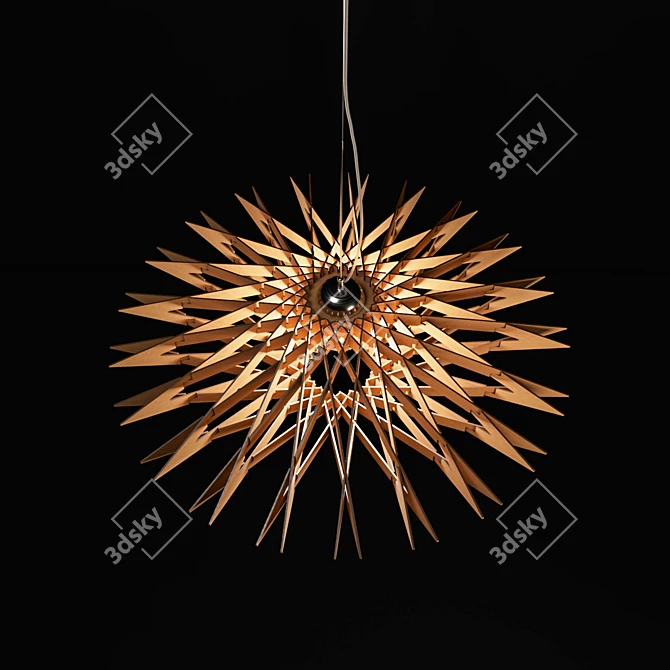 Impuls Star Suspension Lamp 3D model image 1