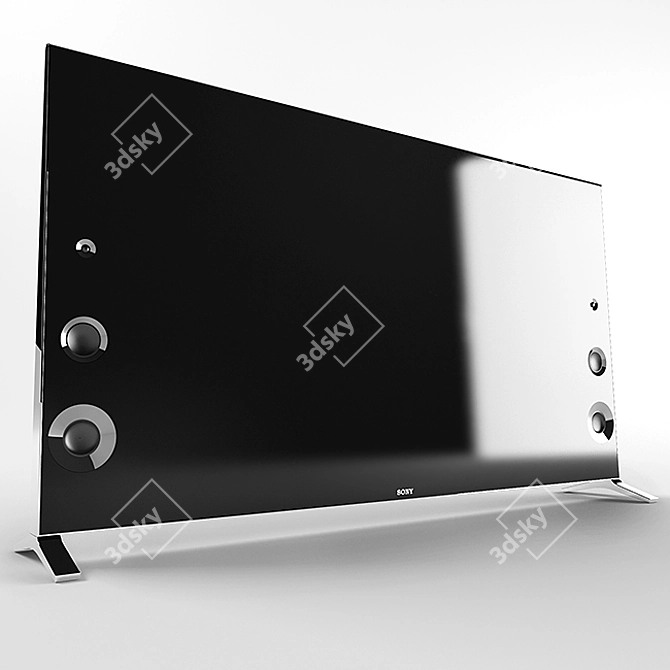 Sony X9500B: The Ultimate TV 3D model image 1