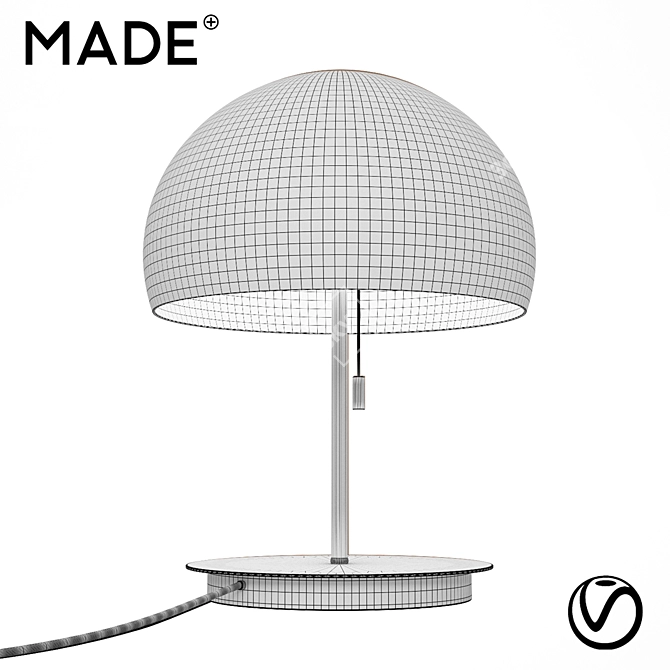 Modern Collet Lamp by MADE 3D model image 3