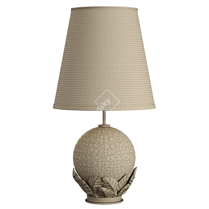 Sleek and Modern Table Lamp 3D model image 3