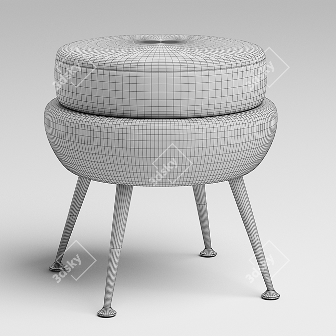 Cosmic Ottoman 3D model image 2