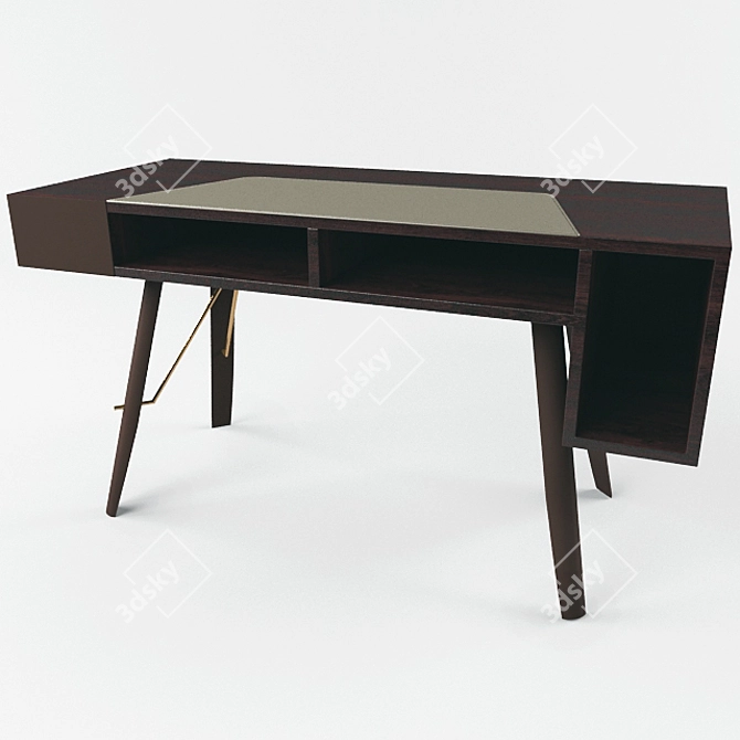 Elegant Cattelan Table 3D model image 1