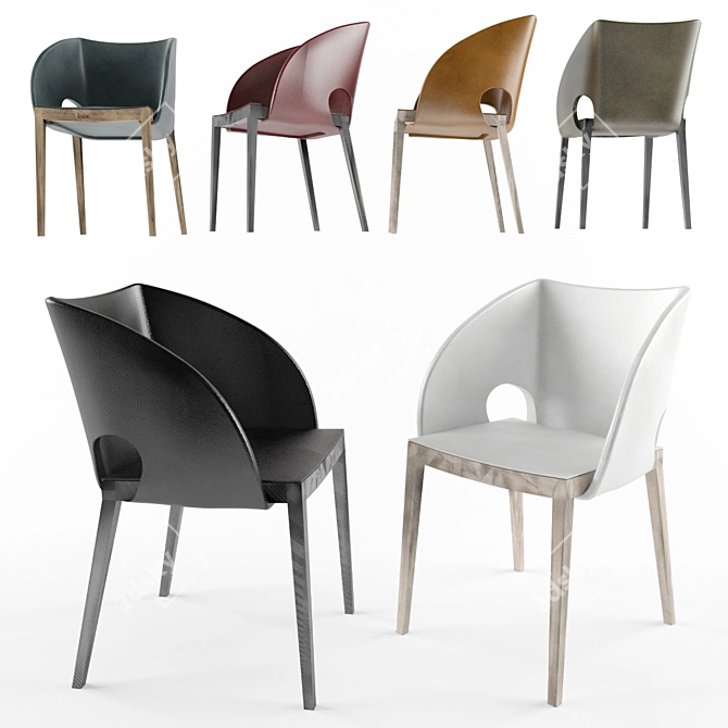 Elegant Voile Chair - i 4 Mariani 3D model image 1