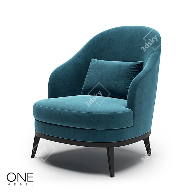 Oscar Modern Furniture Sofa 3D model image 4