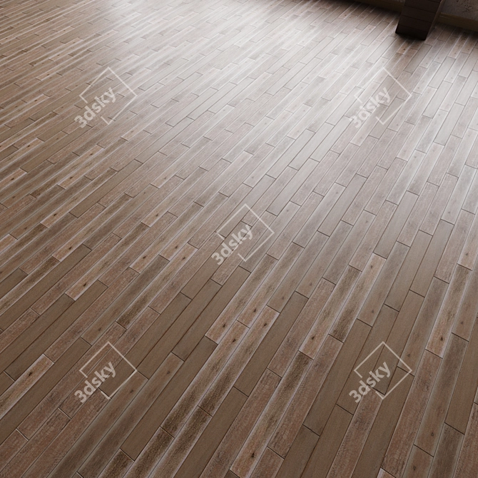 Versatile Parquet Tile Set 3D model image 1