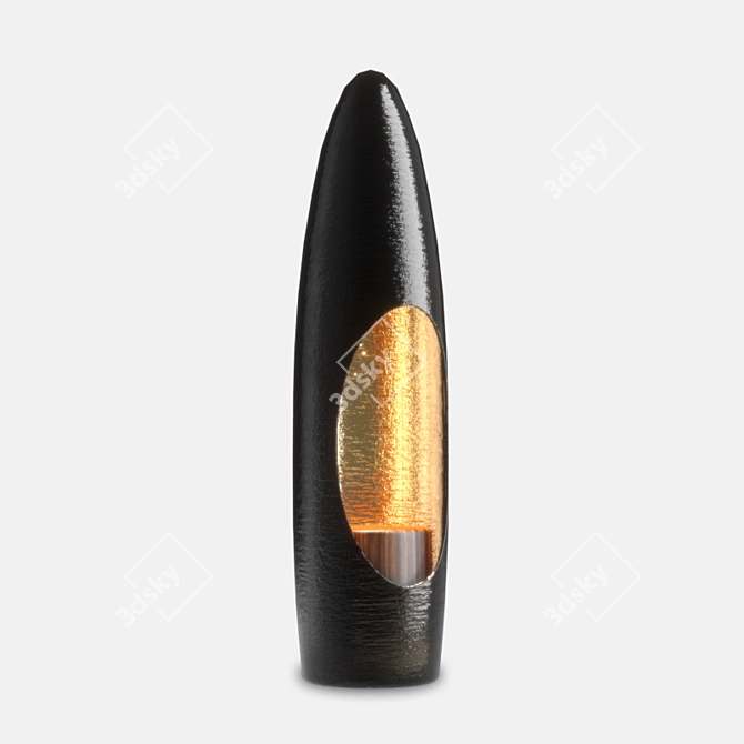 Modern Space-Saving Capsule Design 3D model image 1