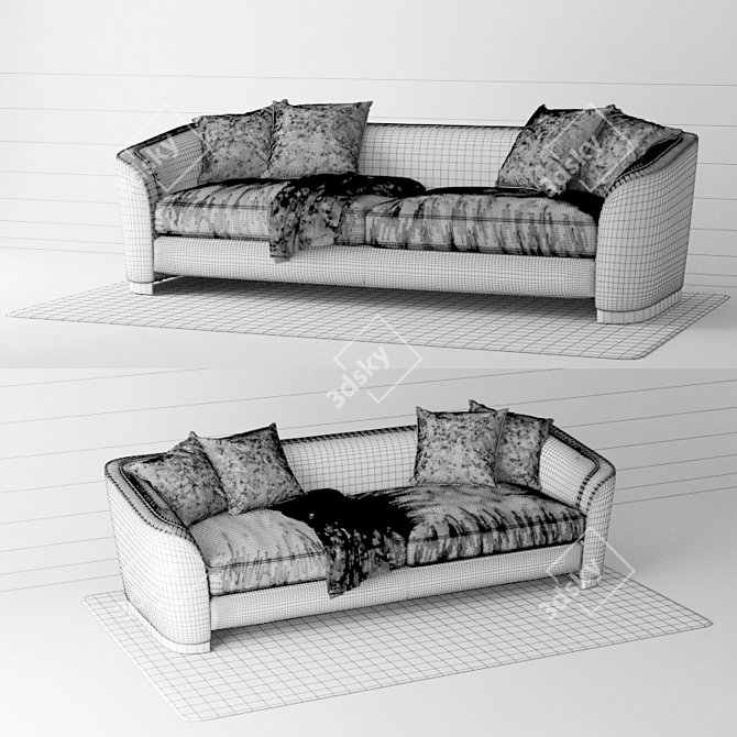 Cosmo Dante Sofa 3D model image 2