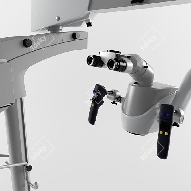 Zoom-In Motorized Dental Microscope 3D model image 2