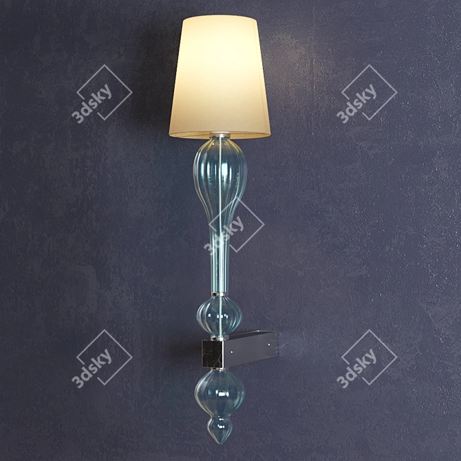 Mediterranean-inspired Prego Lamp 3D model image 2