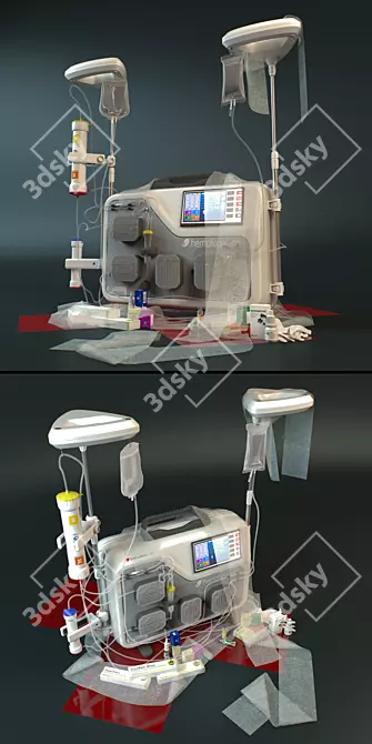 Plasma Exchange Apparatus 3D model image 2