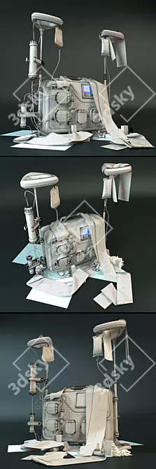 Plasma Exchange Apparatus 3D model image 3