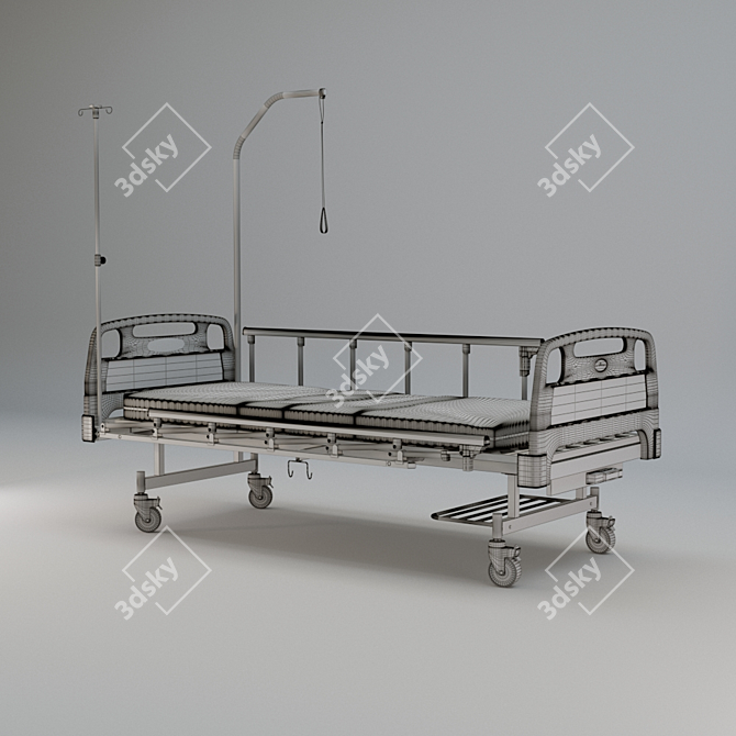 Armed RS112-A: Practical Mechanical Bed 3D model image 2