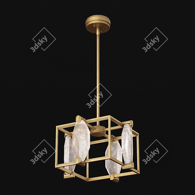 Elegant Fine Art Lamps 3D model image 2