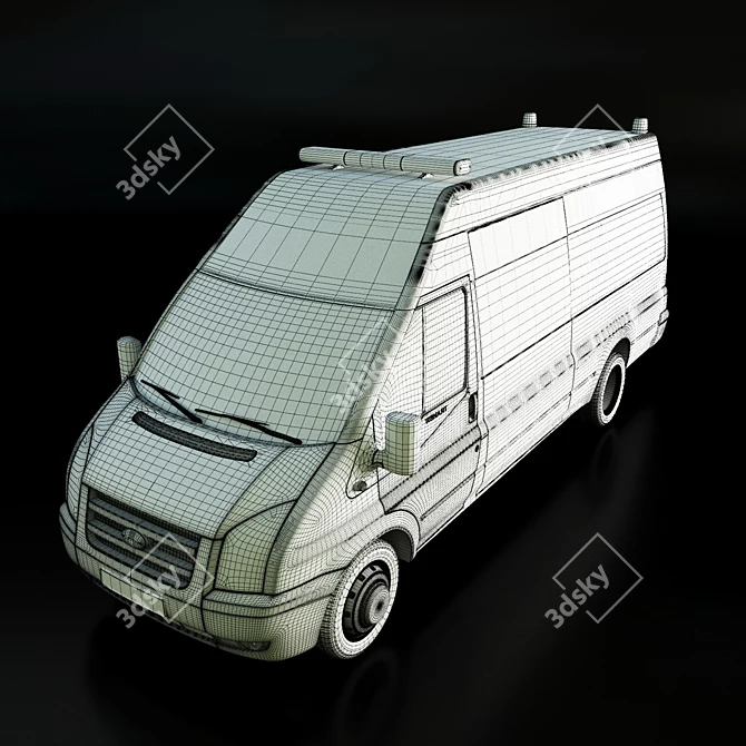 Ford Transit ICU: Revitalize Your Ride 3D model image 3