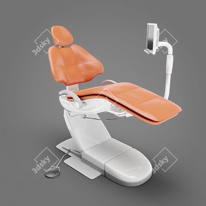 ComfortMax Dental Chair - Ultimate Ergonomic Support 3D model image 1