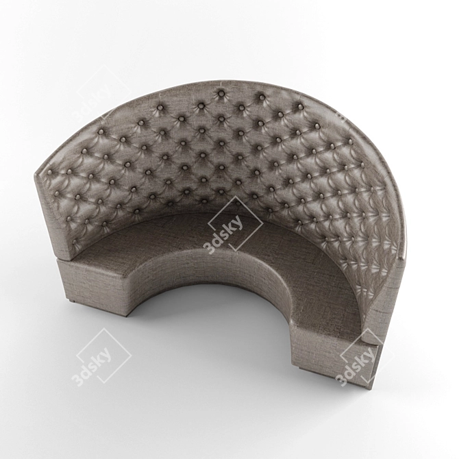Custom-Made Banquet Sofa 3D model image 2