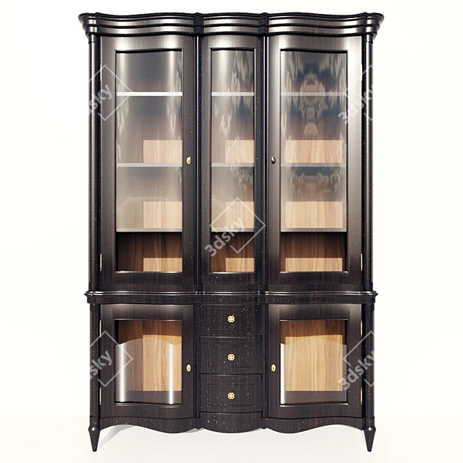 Exquisite MARIONI Aspen Sideboard 3D model image 1