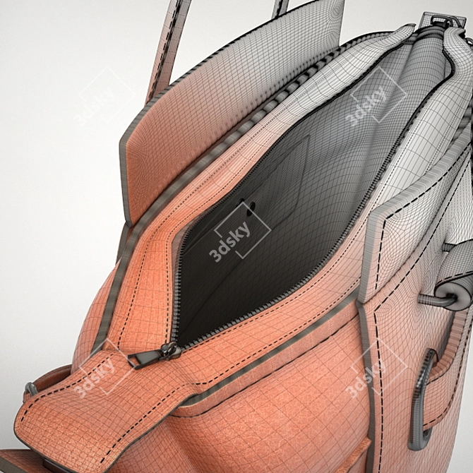 Effortless Elegance: COACH Swagger 21 Tote 3D model image 3