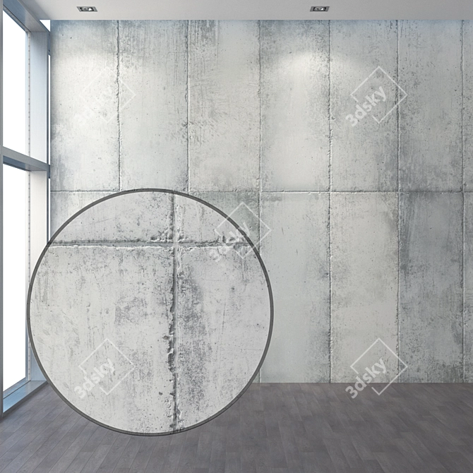 Urban Loft Concrete - Next Level Texture 3D model image 1