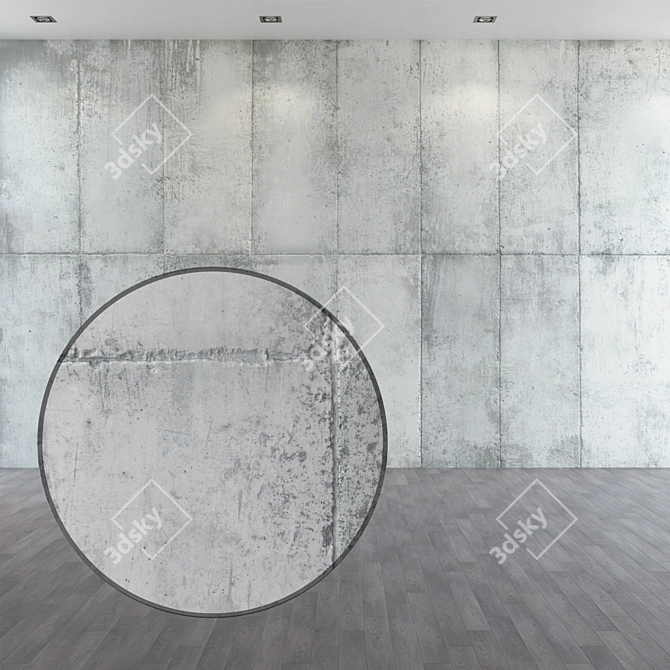 Urban Loft Concrete - Next Level Texture 3D model image 3