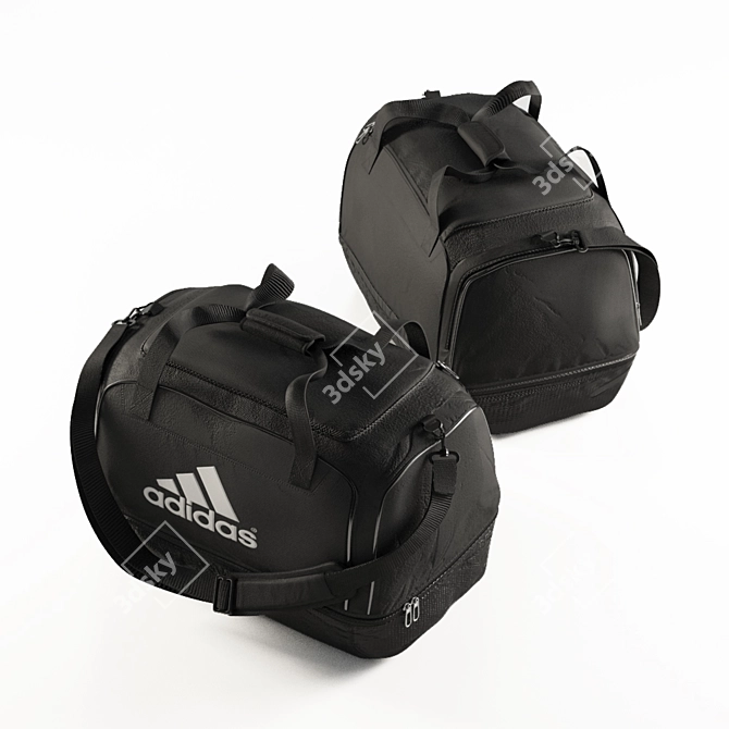 Adidas Sport Bag 3D model image 1