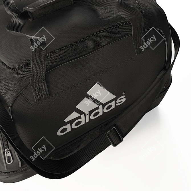 Adidas Sport Bag 3D model image 2