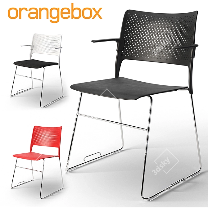 Title: Versatile ORANGEBOX Cors Chair 3D model image 1