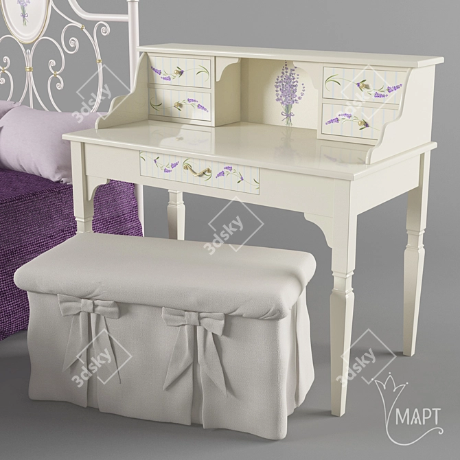 Alice Bedroom Set by MART Furniture 3D model image 2