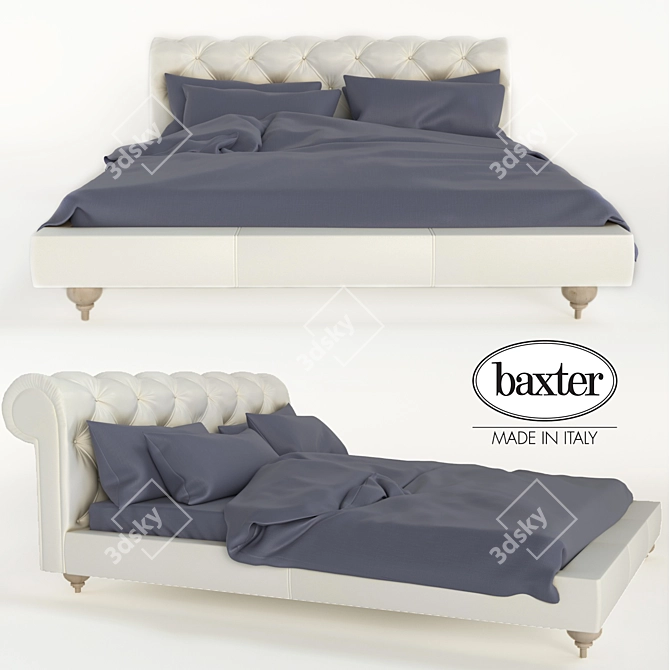 Casper Baxter: Compact Space-saving Bed 3D model image 1