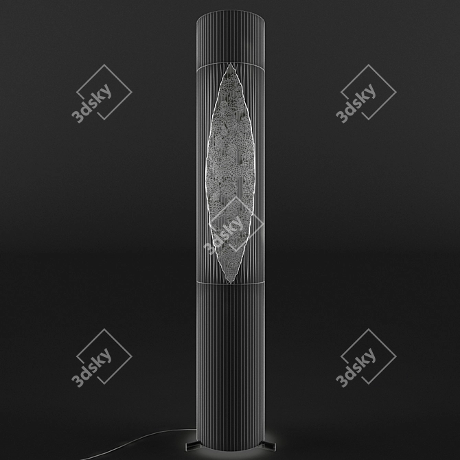 Title: Catellani & Smith Luci d'Oro Colonna Floor Lamp 3D model image 2