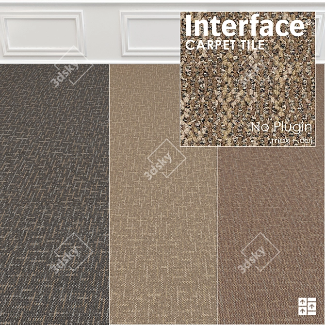 Wind II Texture Carpet: Versatile High-Res Tiles 3D model image 1