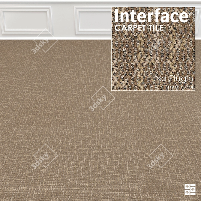 Wind II Texture Carpet: Versatile High-Res Tiles 3D model image 3