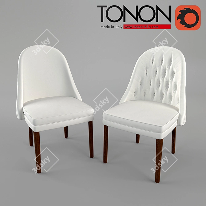 Modern Tonon Spirit Chair 3D model image 1