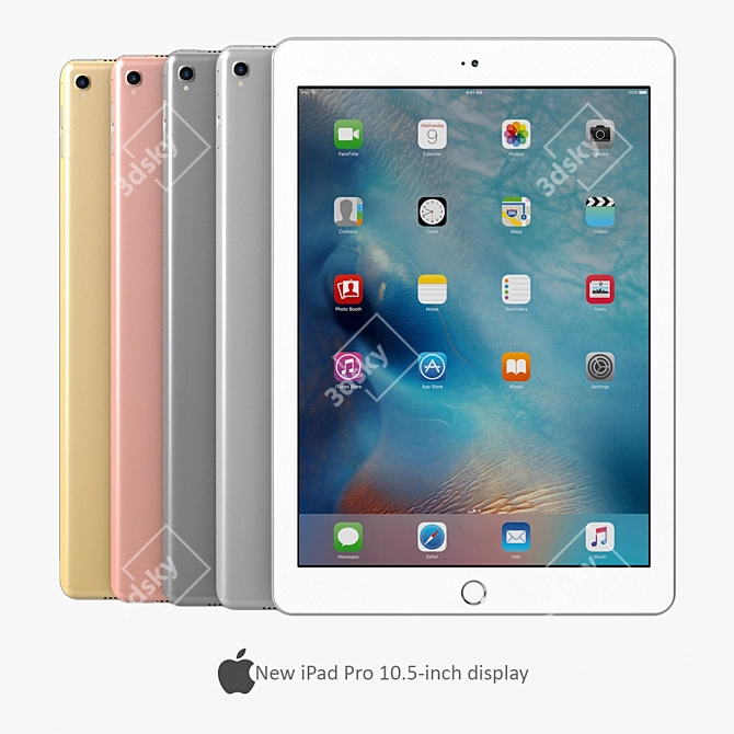 Ultimate Apple iPad Pro 10.5: Sleek and Powerful 3D model image 1