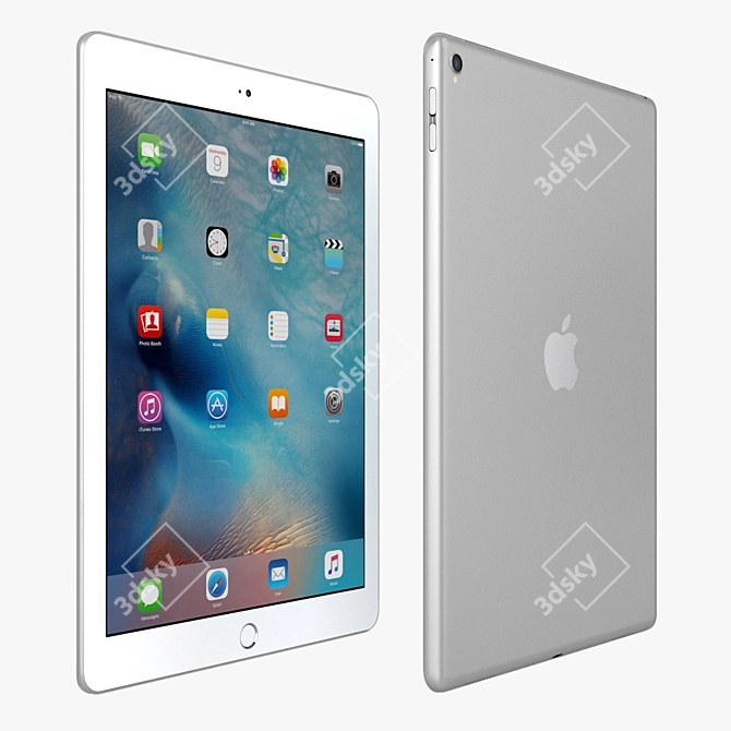 Ultimate Apple iPad Pro 10.5: Sleek and Powerful 3D model image 2