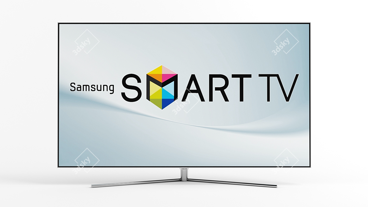 Samsung 55-inch 4K UHD HDR TV 3D model image 2