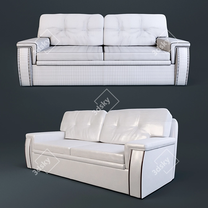 Elegant Canape Bis-M: Lord Collection 3D model image 2