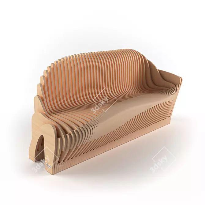 Parametric Poly Shop Furniture 3D model image 1