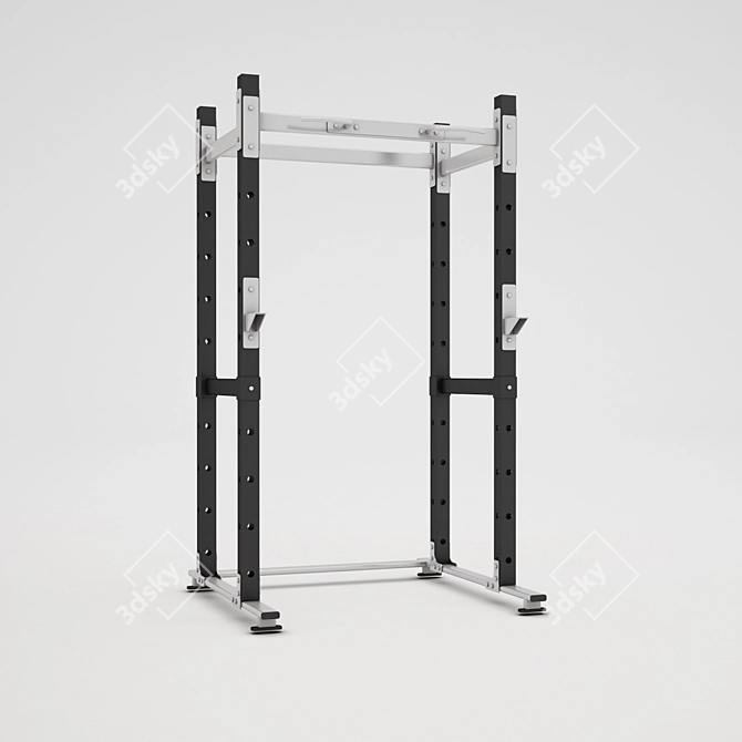 Ultimate Power Rack 3D model image 1