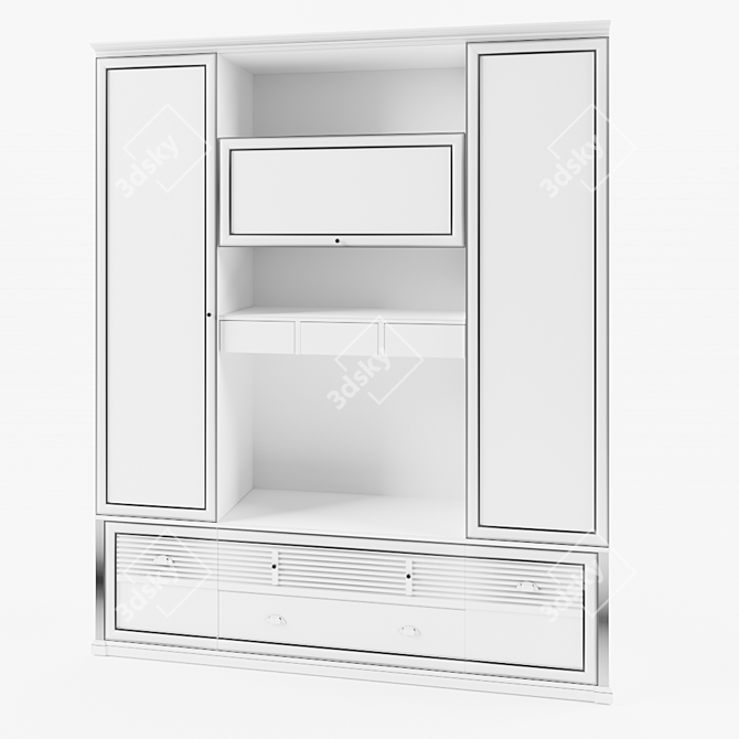 Isotta 12: Valencia Floor Cabinet for a Completeness and Functionality 3D model image 2