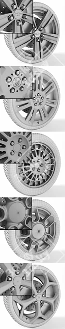 Dynamic Wheel Set: Part Two 3D model image 3