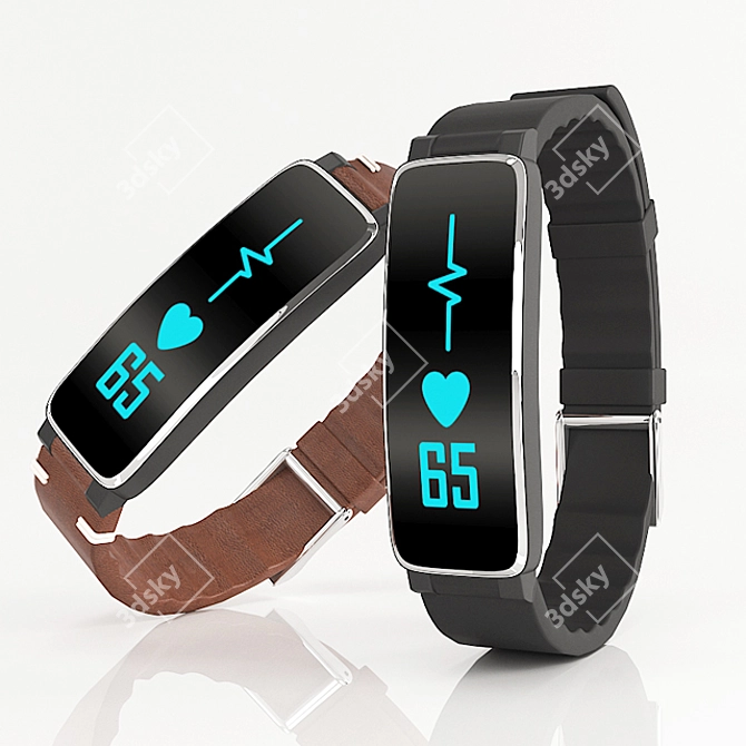 Fitbit FS Smartwatch 3D model image 1