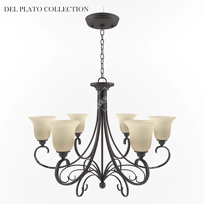 Sea Gull "Del Plato" Chandelier Collection 3D model image 1